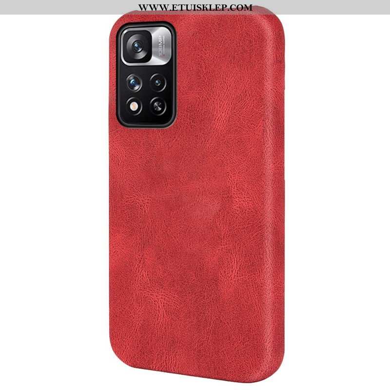 Etui do Xiaomi Redmi Note 11 Pro Plus 5G Designerski Efekt Skóry